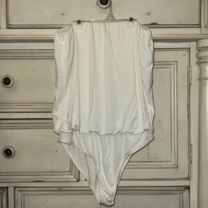 full-butt, bubble strapless bodysuit